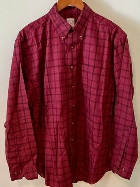 Brooks Brothers Plaid Button Down